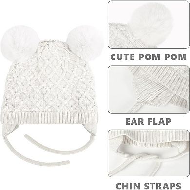 Soft Acrylic Winter Hat for Babies 6-24 Months
