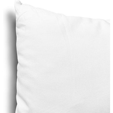 4 Pack Polyester Microfiber Pillow Inserts, 18x18" - Washable, Fluffy, Medium Support