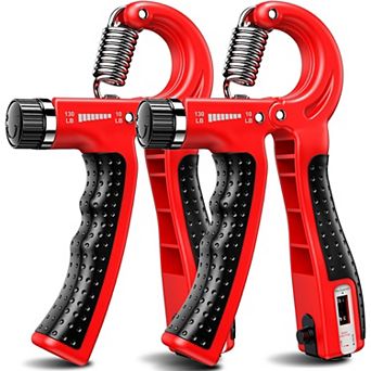 Adjustable Resistance Grip Strengthener with Smart Counting for Forearm, Wrist, Fingers