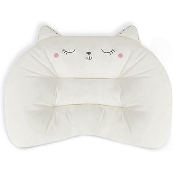 Cute Animal Toddler Pillow, 20x14 in Machine Washable, Organic Cotton, Hypoallergenic