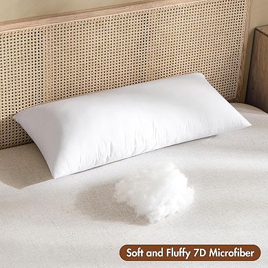 14x36 Inch 7D Virgin Fiber Pillow Insert for Couch Bed
