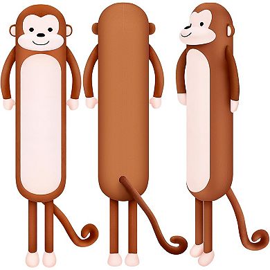 Long Monkey Stuffed Animal Plush Toy,40” Kawaii Large Huggable Sleeping Monkey Plush Pillow