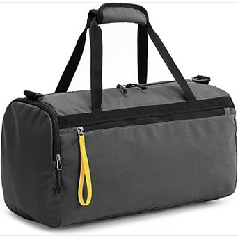 Multi-Compartment Gym Duffel with Wet Pocket for Travel and Fitness