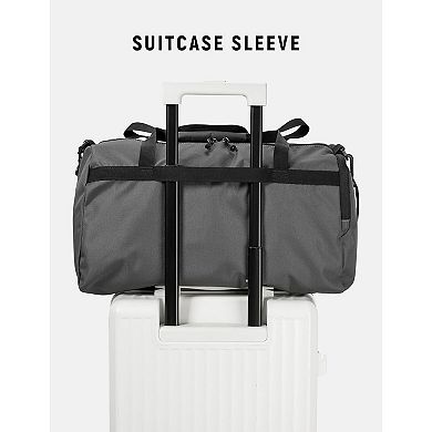 Multi-Compartment Gym Duffel with Wet Pocket for Travel and Fitness
