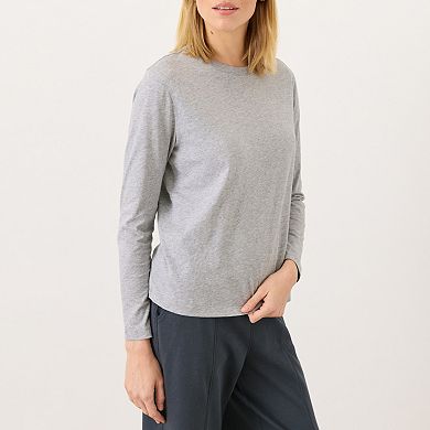Organic Cotton Essential Long Sleeve