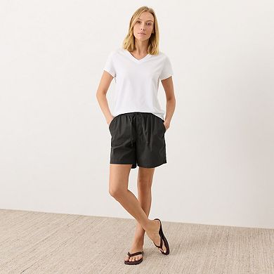 Organic Cotton Essential V-Neck Tee