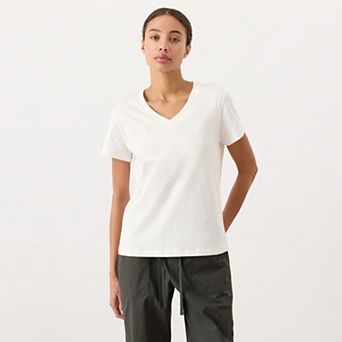 Organic Cotton Essential V-Neck Tee