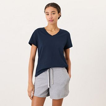 Organic Cotton Essential V-Neck Tee