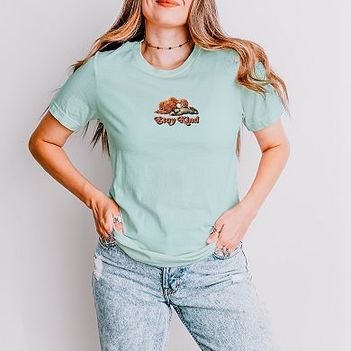 Stay Kind Punch the Monkey - Women's Short Sleeve Graphic T-Shirt