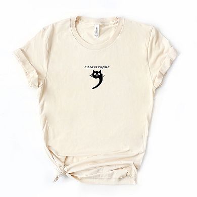 Catastrophe Pun - Women's Short Sleeve Graphic T-Shirt