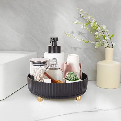 Rotating Makeup Organizer for Vanity and Bathroom
