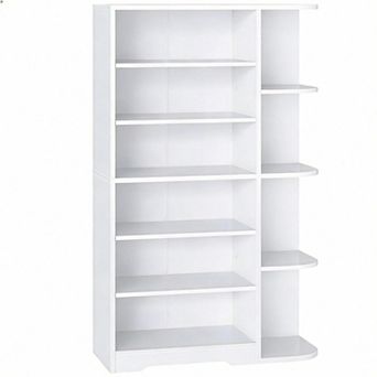 7 tier Adjustable Shoe Storage Cabinet for Entryway