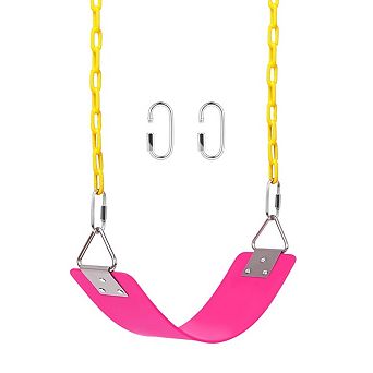 Swing Set Seat Belt with 66 Inch Anti-Rust Chains