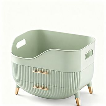 Large Makeup Organizer with Drawers for Skincare and Cosmetics