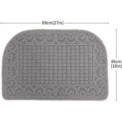 Great Ambitions Anti-Fatigue Polypropylene Kitchen Rug, Non-Slip & Machine Washable