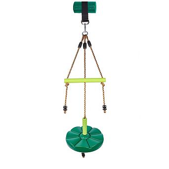 Disc Swing with Monkey Bars Tree Swing Set