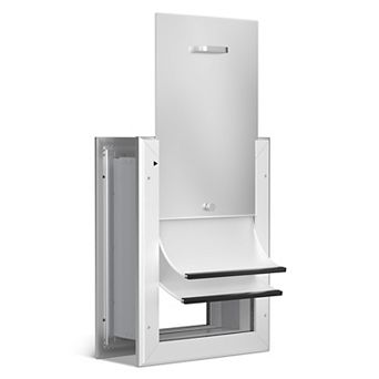 Aluminum Anti-Rust Telescoping Pet Door for Small to Large Dogs