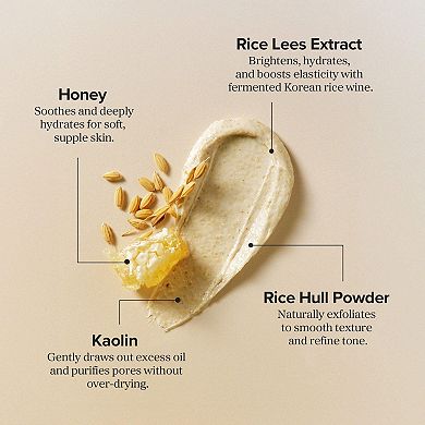 Ground Rice and Honey Glow Mask