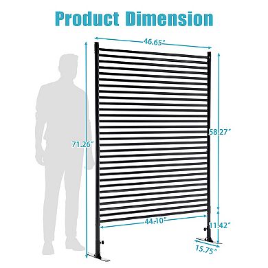 Privacy Screens Freestanding Privacy Screens with Stand