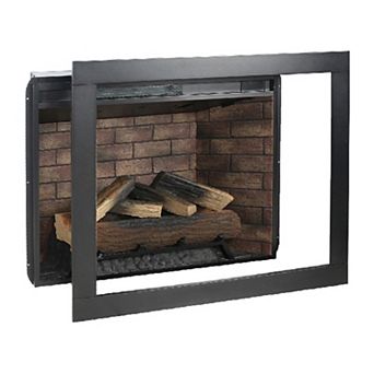 Infrared Electric Fireplace With Removable Trim Kit Insert Touch Panel