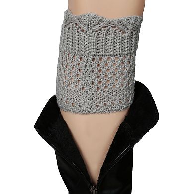 Women’s Winter Crochet Knit Leg Warmers