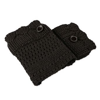 Women’s Winter Crochet Knit Leg Warmers