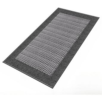 Great Ambitions Non-Slip Kitchen Runner Rug, Machine Washable, Absorbent Sink Mat