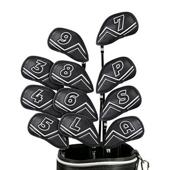 11 Pack Magnetic Golf Iron Head Covers