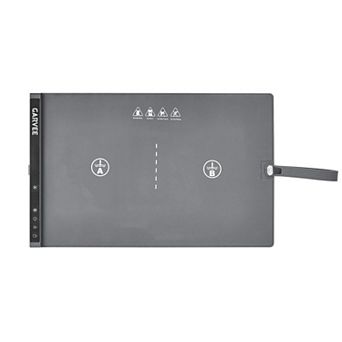 Electric Food Warming Mat, 24x15 in Dual Zone Control with Timer & 6 Temp Levels