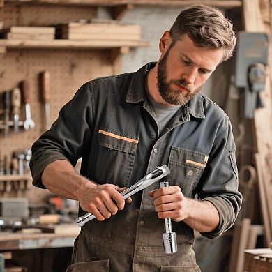 Portable Drive Metric Socket Set for Home, Garage, and Workshop Use