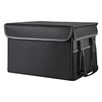 Portable Fireproof Storage Box for Documents, Electronics, and Valuables