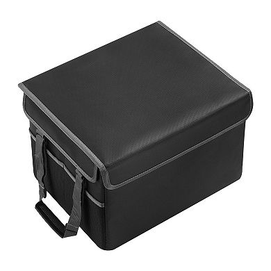 Portable Fireproof Storage Box for Documents, Electronics, and Valuables