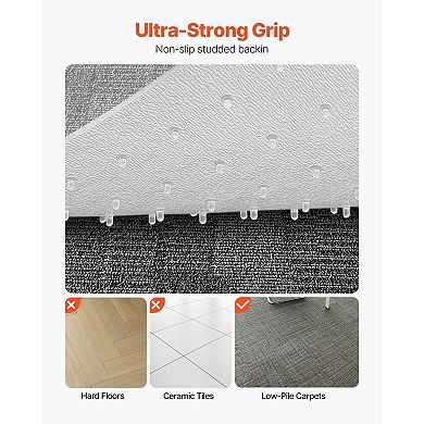 Office Chair Mat for Low-Pile Carpet, Waterproof and Easy Clean