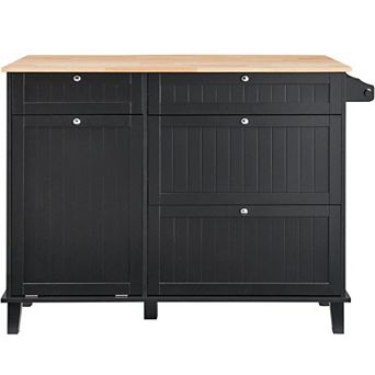 Multi-Functional Kitchen Island for Home, Apartment, or Coffee Bar Use