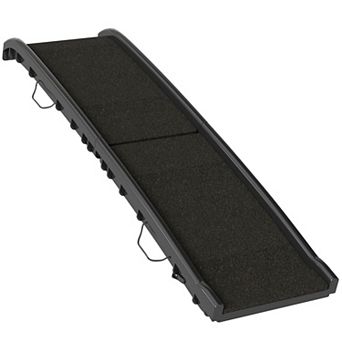 PawHut Folding Dog Ramp for Car, 61 in Pet Ramp with Frosted Surface