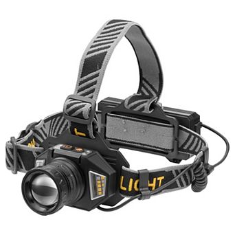 LED Headlamp Rechargeable with 16 Light Modes for Camping and Repairs