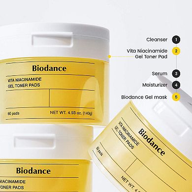 Vita Niacinamide Gel Toner Pads