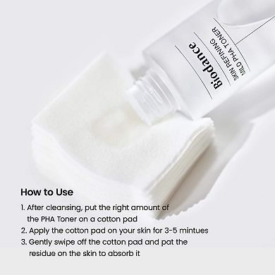 Skin Refining Mild PHA Toner with 8% PHA for Gentle Exfoliation