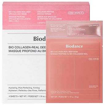 Biodance Biodance Bio Collagen Real Deep Spicule 2 Step Mask - 4 Pack for Glow & Pore Care