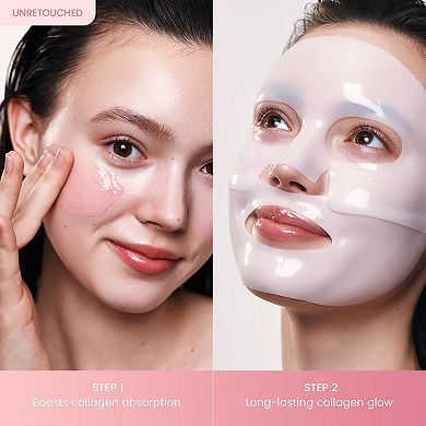 Biodance Bio Collagen Real Deep Spicule 2 Step Mask - 4 Pack for Glow & Pore Care