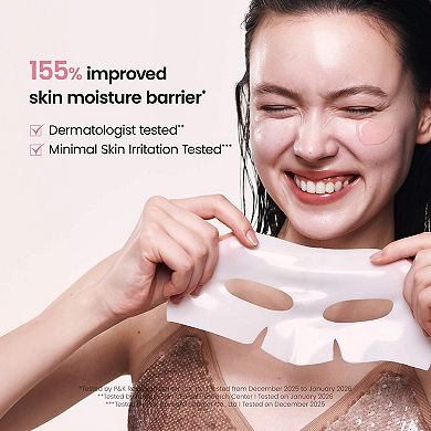 Biodance Bio Collagen Real Deep Spicule 2 Step Mask - 4 Pack for Glow & Pore Care