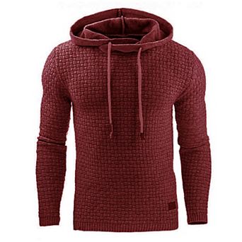 Mens Fashion Hoodies Sweatshirt Casual Long Sleeve Hooded Sweaters Pullover Winter Clothes for Men