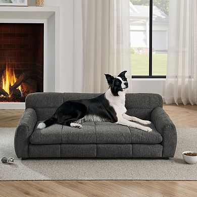 IFMALL Durable Elevated Sofa Bed Designed for Large Breed Dogs Comfort
