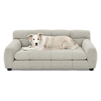 IFMALL Modern Pet Sofa with Backrest and Armrests for Medium and Large Dogs