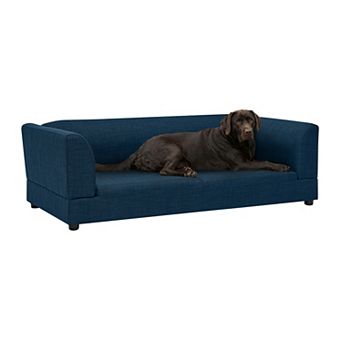 IFMALL Oversized Pet Sofa Bed with Backrest and Armrests for Medium Large Dogs