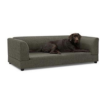 IFMALL Oversized Pet Sofa Bed with Backrest and Armrests for Medium Large Dogs