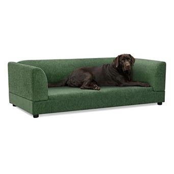IFMALL Oversized Pet Sofa Bed with Backrest and Armrests for Medium Large Dogs