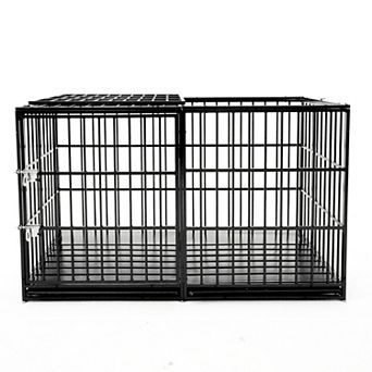IFMALL Extra Large Heavy Duty Dog Crate Kennel for Big Breed Pets Indoor Outdoor
