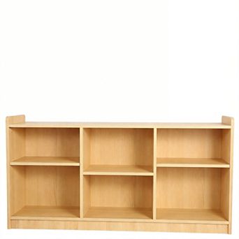 ANIXOL 6-Compartment Montessori Toy Shelf