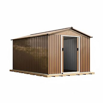 ANIXOL Metal Outdoor Storage Shed